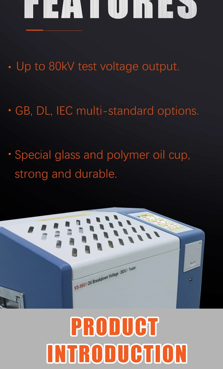 transformer oil bdv oil dielectric test oil dielectric bdv oil test equipment 80kv oil bdv tester