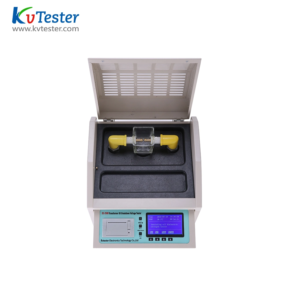 China Manufacturer Automatic Transformer Oil Dielectric Strength Loss Test Insulating Oil Breakdown Voltage Bdv Tester