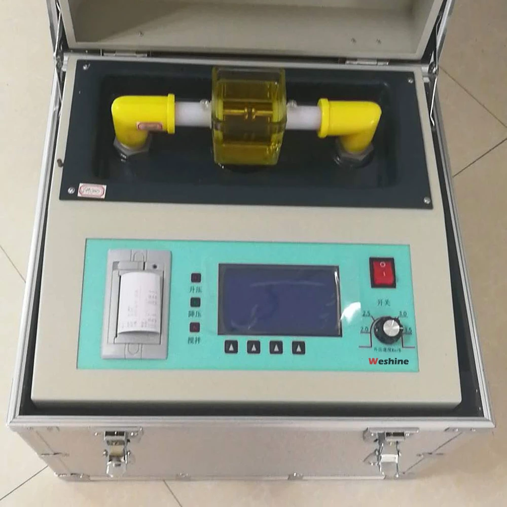 Portable Transformer 80kV 100kV Insulating Oil Breakdown Voltage BDV Tester