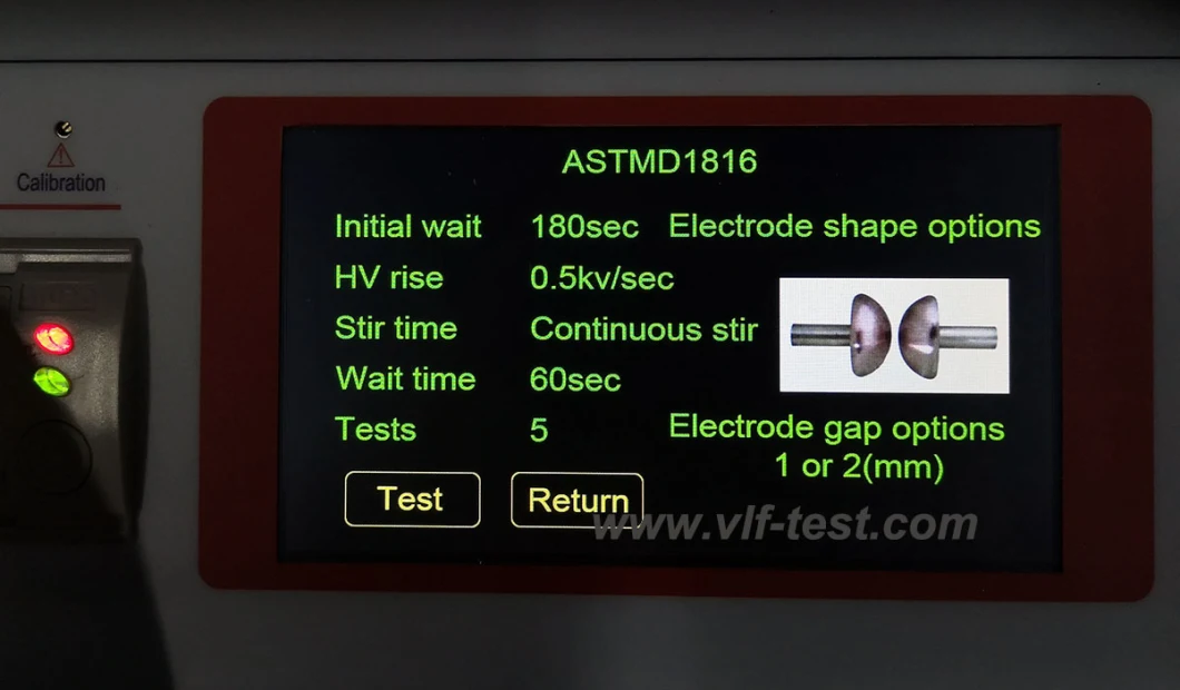 IEC156 0-100kv Insulating Oil Dielectric Strength Meter Transformer Oil Bdv Tester