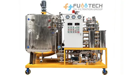 Máquina Purificadora de Óleo Vegetal Fuootech Waste Cooking